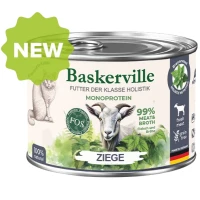 BASKERVILLE FOS Holistic Вологий корм для стерилізованих та малорухливих котів (з козою)