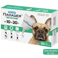 SUPERIUM Панацея Протипаразитарні краплі на холку для собак