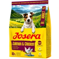 JOSERA Mini Adult Сухий корм для дорослих собак малих порід (з лососем та куркою)