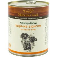 HUBERTUS GOLD Вологий корм для дорослих собак всіх порід (з індичкою та рисом)