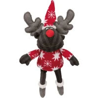 TRIXIE Іграшка для собак Різдвяний олень з пискавкою