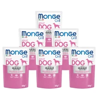 MONGE Dog Grill Вологий корм для дорослих собак усіх порід (зі свининою)