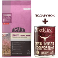 ACANA Grass-Fed Lamb Сухий гіпоалергенний корм для собак всіх порід та вікових категорій (з ягням)