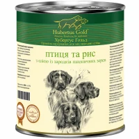 HUBERTUS GOLD Влажный корм для взрослых собак всех пород (с птицей и рисом)