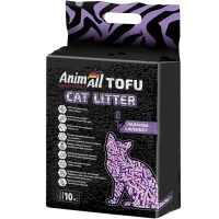 ANIMALL Tofu Lavender Наполнитель соевый для кошачьих туалетов (с ароматом лаванды)