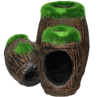 AQUA NOVA Грот для акваріума Дубові бочки