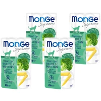 MONGE Cat Adult Вологий корм для дорослих котів (з тунцем, броколі та молодою кукурудзою) MONGE Cat Adult Вологий корм для дорослих котів (з тунцем, броколі та молодою кукурудзою)