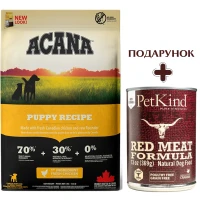 ACANA Puppy Recipe Сухий корм для цуценят всіх порід (з куркою)
