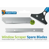 SUPERFISH Window Scraper Blades 10X Леза для скребка