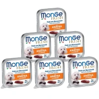 MONGE Dog Fresh Вологий корм для дорослих собак усіх порід (з качкою)