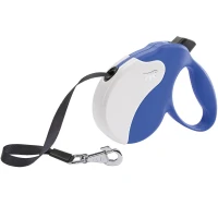 FERPLAST Amigo Tape Blue-White Повідець-рулетка для собак