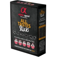 ALPHA SPIRIT Dog Sticks All 6 Tastes In One Напіввологі ласощі для дорослих собак всіх порід (палички 6 смаків)