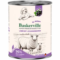BASKERVILLE Влажный корм для щенков (с ягненком и смородиной) BASKERVILLE Влажный корм для щенков (с ягненком и смородиной)