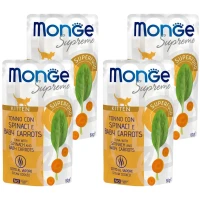 MONGE Cat Kitten Вологий корм для кошенят (з тунцем, шпинатом та молодою морквою)