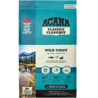 ACANA Wild Coast Recipe Сухой корм для собак всех пород и возрастов (с лососем)