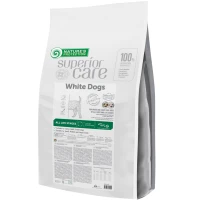NATURE'S PROTECTION Superior Care White Dogs Grain Free Сухий корм для для собак всіх порід та стадій життя з білим забарвленням (з протеїном комах)