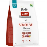 BRIT CARE Dog Grain-Free Sensitive Сухий корм для дорослих собак з чутливим травленням (з олениною)