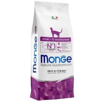 MONGE Cat Adult Сухой корм для взрослых котов (с курицей)