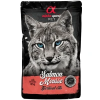ALPHA SPIRIT Salmon Mousse Sterilised Cat Вологий корм для стерилізованих котів старше 1 року (з лососем)