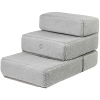 HARLEY AND CHO Tetris Double Fur Gray Сходинки для собак