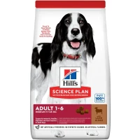 HILL'S Science Plan Adult Medium Breed Сухой корм для взрослых собак средних пород (с ягненком и рисом)