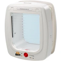 FERPLAST Swing Microchip Large Дверцята з мікрочіпом для великих котів і маленьких собак