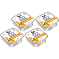 MONGE SDE Dog Fruit Вологий корм для дорослих собак усіх порід (з куркою та ананасами)