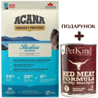 ACANA Pacifica Dog Recipe Сухий корм для собак всіх порід та вікових категорій (з оселедцем, лососем та камбалою)