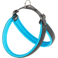 FERPLAST Agila Fluo Blue Шлея для собак з системою мікрорегулювання