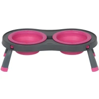 DEXAS Double Elevated Feeder Large Подвійна миска для собак на складній підставці
