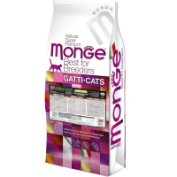 MONGE Cat Bwild Grain Free Сухий корм для котів великих порід з 2-х місяців (з буйволом)