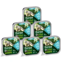 MONGE Cat Bwild Grain Free Wet Adult Вологий корм для дорослих котів усіх порід (з тріскою)