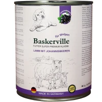BASKERVILLE Влажный корм для щенков (с ягненком и смородиной)