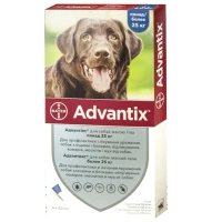 ELANCO (BAYER) Advantix Краплі для собак від бліх та кліщів