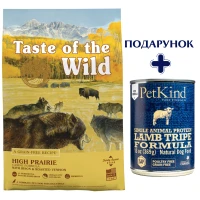 TASTE OF THE WILD High Prairie Canine Formula Сухий корм для дорослих собак усіх порід (з бізоном та олениною)