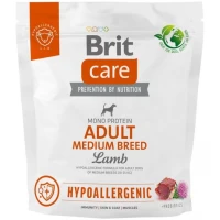 BRIT CARE Dog Hypoallergenic Adult Medium Breed Гіпоалергенний корм для дорослих собак середніх порід (з ягням)