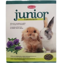 PADOVAN Junior Coniglietti Повнораціонний корм з кокцидіостатиком для молодняка карликових кроликів