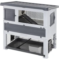 FERPLAST Grand Lodge Plus 120/140 Двоповерхова клітка для кроликів