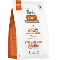 BRIT CARE Dog Hypoallergenic Adult Medium Breed Гіпоалергенний корм для дорослих собак середніх порід (з ягням)