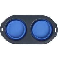 DEXAS Collapsible/Expandable Pet Feeder Подвійна миска для собак