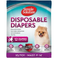 SIMPLE SOLUTION Disposable Diapers X-Small Гігієнічні підгузки для малих собак