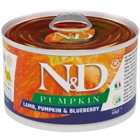 FARMINA N&D Grain Free Pumpkin Adult Mini Lamb Вологий корм для дорослих собак малих порід (з гарбузом, ягням та чорницею)