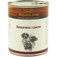 HUBERTUS GOLD Вологий корм для дорослих собак всіх порід (з яловичиною та рисом)