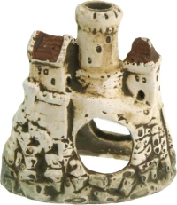 AQUA NOVA Грот для акваріума Руїни замку на скелі (N-30008)