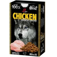 ALPHA SPIRIT Dog Chicken Natural Snacks Напіввологі ласощі для дорослих собак всіх порід (з куркою)