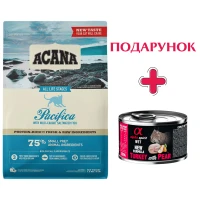 ACANA Pacifica Cat Сухий корм для котів всіх порід та стадій життя (оселедець, макрель, камбала)