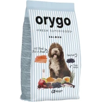 ORYGO Salmon Напіввологий корм для дорослих собак всіх порід (з лососем та чорницею)