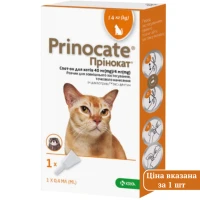 KRKA Прінокат Протипаразитарні краплі для котів
