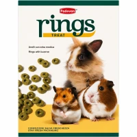 PADOVAN Rings Дополнительный корм для карликовых кроликов и малых грызунов