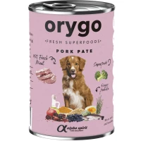 ORYGO Wet Pork Pate Влажный корм для взрослых собак всех пород (со свининой и брокколи)